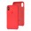 Чехол Silicone для iPhone X / Xs Premium case red raspberry