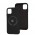 Чохол для iPhone 11 Metal Camera MagSafe Silicone black