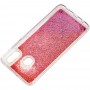 Чохол для Samsung Galaxy A20 / A30 Блискучі вода "кіт рожевий"