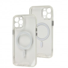 Чехол для iPhone 12 Pro Max MagSafe Space Full прозрачный