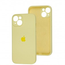 Чехол для iPhone 14 Square Full camera mellow yellow