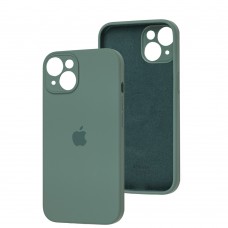 Чехол для iPhone 14 Square Full camera pine green