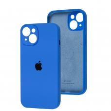 Чохол для iPhone 14 Square Full camera capri blue
