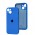 Чехол для iPhone 14 Square Full camera capri blue