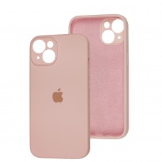 Чехол для iPhone 14 Square Full camera chalk pink