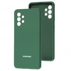 Чехол для Samsung Galaxy A32 (A325) Full camera зеленый / pine green