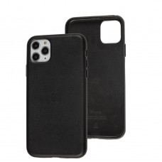 Чехол для iPhone 11 Pro Max Leather classic Full black