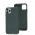 Чехол для iPhone 11 Pro Max Leather classic Full pine green