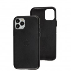 Чехол для iPhone 11 Pro Leather classic Full black