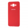 Чохол для Samsung J7 2016 (J710) Silicone Full червоний