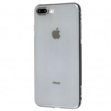Чехол Oucase для iPhone 7 Plus / 8 Plus силиконовый черный прозрачный