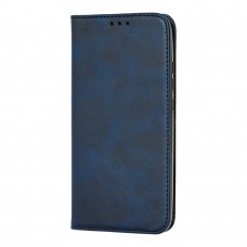 Чехол книжка для Xiaomi Redmi 7 Black magnet синий