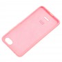 Чохол для Xiaomi Redmi 6A Silicone Full рожевий