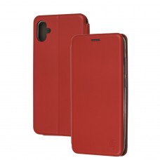 Чехол книжка Premium для Samsung Galaxy A04E (A042) красный