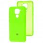Чехол для Xiaomi Redmi Note 9 My Colors салатовый / neon green
