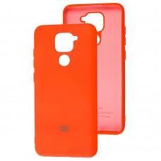 Чохол для Xiaomi Redmi Note 9 My Colors помаранчевий / neon orange