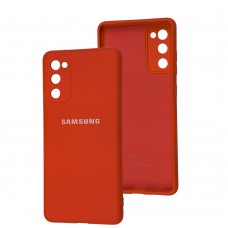 Чехол для Samsung Galaxy S20 FE (G780) / S20 Lite Full camera красный