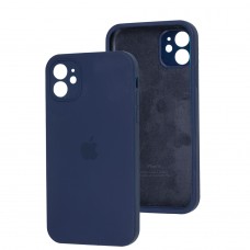 Чохол для iPhone 11 Square Full camera синій/blue cobalt