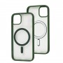 Чехол для iPhone 12/12 Pro Color MagSafe green