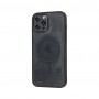 Чохол для iPhone 12 Pro Max Color MagSafe чорний