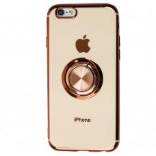 Чехол для iPhone 6 / 6s SoftRing розовый песок