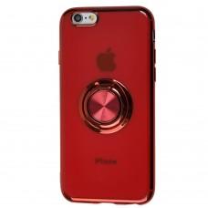 Чехол для iPhone 6 / 6s SoftRing красный