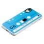 Чехол для iPhone Xr Tify кассета синий