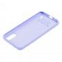 Чохол для Samsung Galaxy A01 (A015) Wave Fancy sleeping corgi / light purple