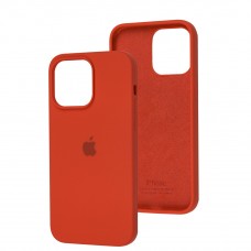 Чохол для iPhone 14 Pro Max Square Full silicone червоний