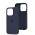 Чохол для iPhone 14 Pro Square Full silicone midnight blue