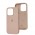 Чохол для iPhone 14 Pro Square Full silicone рожевий / pink sand