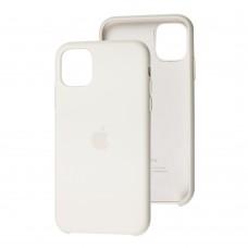 Чехол Silicone для iPhone 11 Premium качество 1:1 case iwory white
