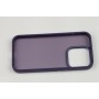 Чехол для iPhone 15 Pro Metal Bezel фиолетовый