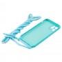 Чохол для iPhone 11 Pro Lanyard without logo turquoise