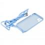 Чохол для iPhone 11 Pro Lanyard без logo sky blue