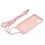 Чохол для iPhone 11 Pro Lanyard without logo pink sand