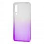 Чехол для Huawei P30 Gradient Design бело-фиолетовый