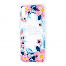 Чехол для Samsung Galaxy M20 (M205) Nice цветы