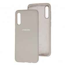 Чохол для Samsung Galaxy A50/A50s/A30s Silicone Full сірий/lavender
