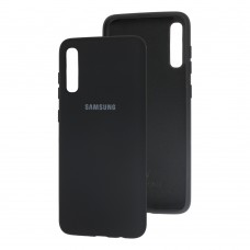 Чехол для Samsung Galaxy A70 (A705) Silicone Full черный