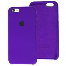 Чехол Silicone для iPhone 6 / 6s case фиолетовый