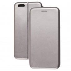 Чехол книжка Premium для iPhone 6 Plus серый