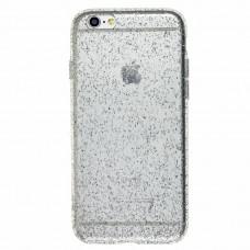 Чехол для iPhone 6 с серебристой блесткой