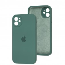 Чехол для iPhone 11 Square Full camera зеленый / pine green