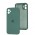 Чохол для iPhone 11 Square Full camera pine green