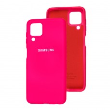 Чохол для Samsung Galaxy A22 (A225) Silicone Full рожевий / barbie pink