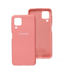 Чехол для Samsung Galaxy A22 (A225) Silicone Full pink / персиковый