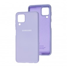 Чехол для Samsung Galaxy A22 (A225) Silicone Full сиреневый