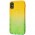 Чехол для iPhone Xs Max Gradient Gelin case желто-зеленый