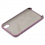Чохол silicone case для iPhone Xr blueberry